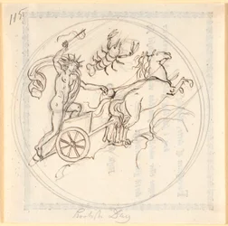 Apollo guida il suo carro solare verso l