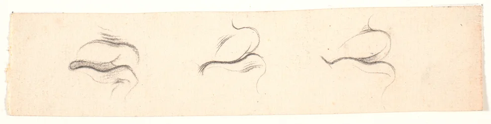 Tre studi di bocche