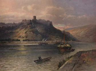 Rovine di Rheinfels, Castello di Rheinfels, 1923