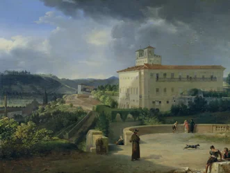 Veduta della Villa Medici, Roma