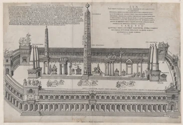 Speculum Romanae Magnificentiae: Circo Massimo, 1553
