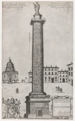 Speculum Romanae Magnificentiae: Colonna di Traiano, 1589