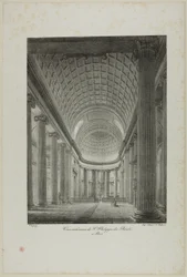 Veduta interna di St. Philippe du Roule, Parigi