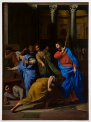 Cristo scaccia i mercanti dal tempio