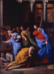 Cristo scaccia i cambiavalute dal Tempio