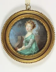 Marie-Antoinette-Therese, Principessa delle Asturie (smalto)