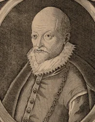 Ritratto del compositore Roland de Lassus, 1532-1594