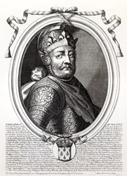 Filippo Augusto II (1165-1223) Re di Francia, da 