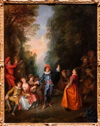 La danza, 1720 circa (olio su tela)