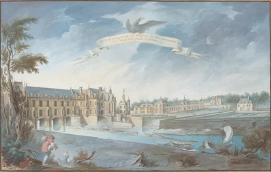 Veduta e Prospettiva del Castello di Chenonceaux