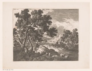 Paesaggio con pastori