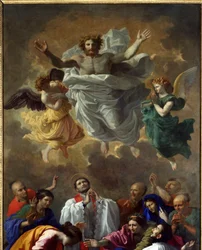 San Francesco Saverio che riporta in vita la figlia di un residente di Cangoxima in Giappone San Francesco Saverio