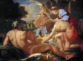 Il ritrovamento di Mosè, 1624