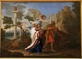 La fuga in Egitto, 1657