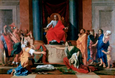 Il giudizio di Salomone, 1649