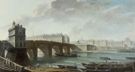 La Pompe de la Samaritaine, le Pont-Neuf e l
