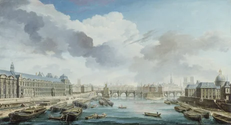 Il Louvre, Pont-Neuf e Collège des Quatre-Nations, ora l