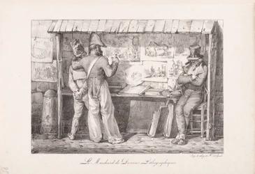 Il venditore di litografie