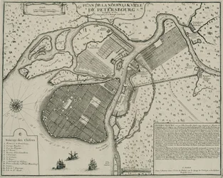 Mappa di Pietroburgo