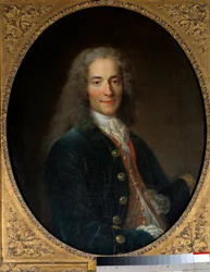 Ritratto di Francois Marie Arouet detto Voltaire (1694-1778) all