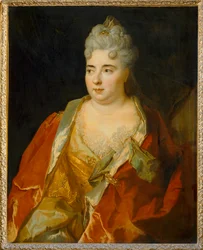 Ritratto di una dama che si dice essere Marie-Anne Mancini, duchessa di Bouillon ...