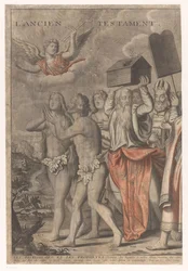 Trionfo di Cristo con figure del Vecchio e Nuovo Testamento (prima parte)
