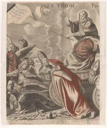 Trionfo di Cristo con figure del Vecchio e Nuovo Testamento (quinto volume) (Le triomphe de Jesus Christ)