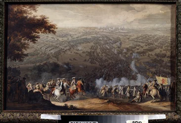 La battaglia di Poltava del 27 giugno 1709. La battaglia oppose l