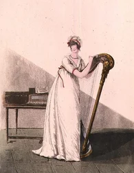 Giovane donna con un