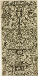 Pannello ornamentale con Marte, dio delle battaglie
