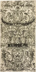 Pannello ornamentale: Victoria Augusta