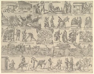Il mondo alla riversa, 1552-79
