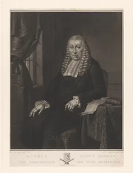 Ritratto di Hendrik Danielsz. Hooft, sindaco di Amsterdam