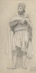 Un guerriero turco, 1843