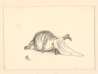 Illustrazione per Den tykke kat