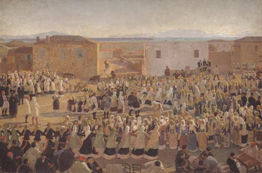 La danza delle donne a Megara