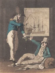 Un marinaio danese in prigionia inglese