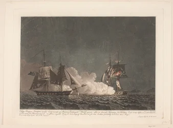 La battaglia tra la brigantina Lougen e una brigantina inglese, 14 marzo 1808