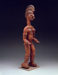 Figura femminile in piedi, fine XIX - XX secolo