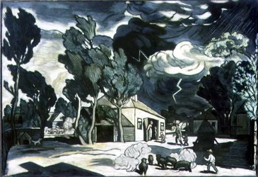 Paesaggio con Tempesta