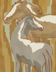 La famiglia Calm Horse