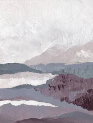 Tonalità tenui di montagna