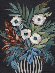 Bouquet di anemoni dai colori vivaci