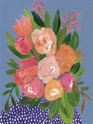 Bouquet floreale dai colori vivaci