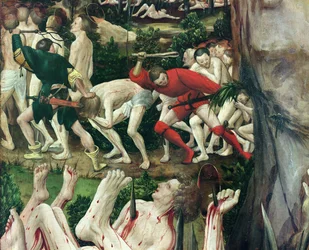 Il martirio dei diecimila (dettaglio)