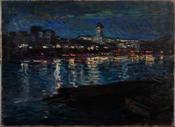 La Senna di notte, c. 1905