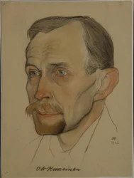 Ritratto di Otto Wilhelm Wille Kuusinen