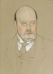 Ritratto del pittore Ilya Ostroukhov, 1923