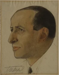 Ritratto del regista Alexander Tairov