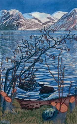 Uccello su pietra